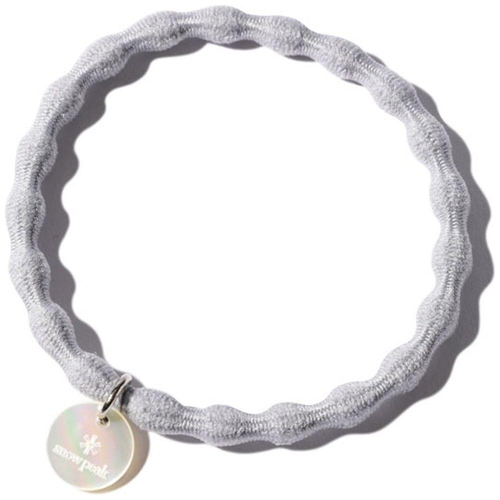 

Шарм с логотипом Snow Peak, резинка для волос, светло-серый, Ac 25sw40100011