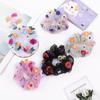 Korean Style Flower Embroidery Scrunchies - 2020 Cute Women's Hair Accessories