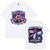 Rapper Bad Bunny Doppelseitiges Grafik-T-Shirt Herren Damen Mode Y2k Übergroßes T-Shirt Sommer Lässig Baumwolle Kurzarm-T-Shirts
