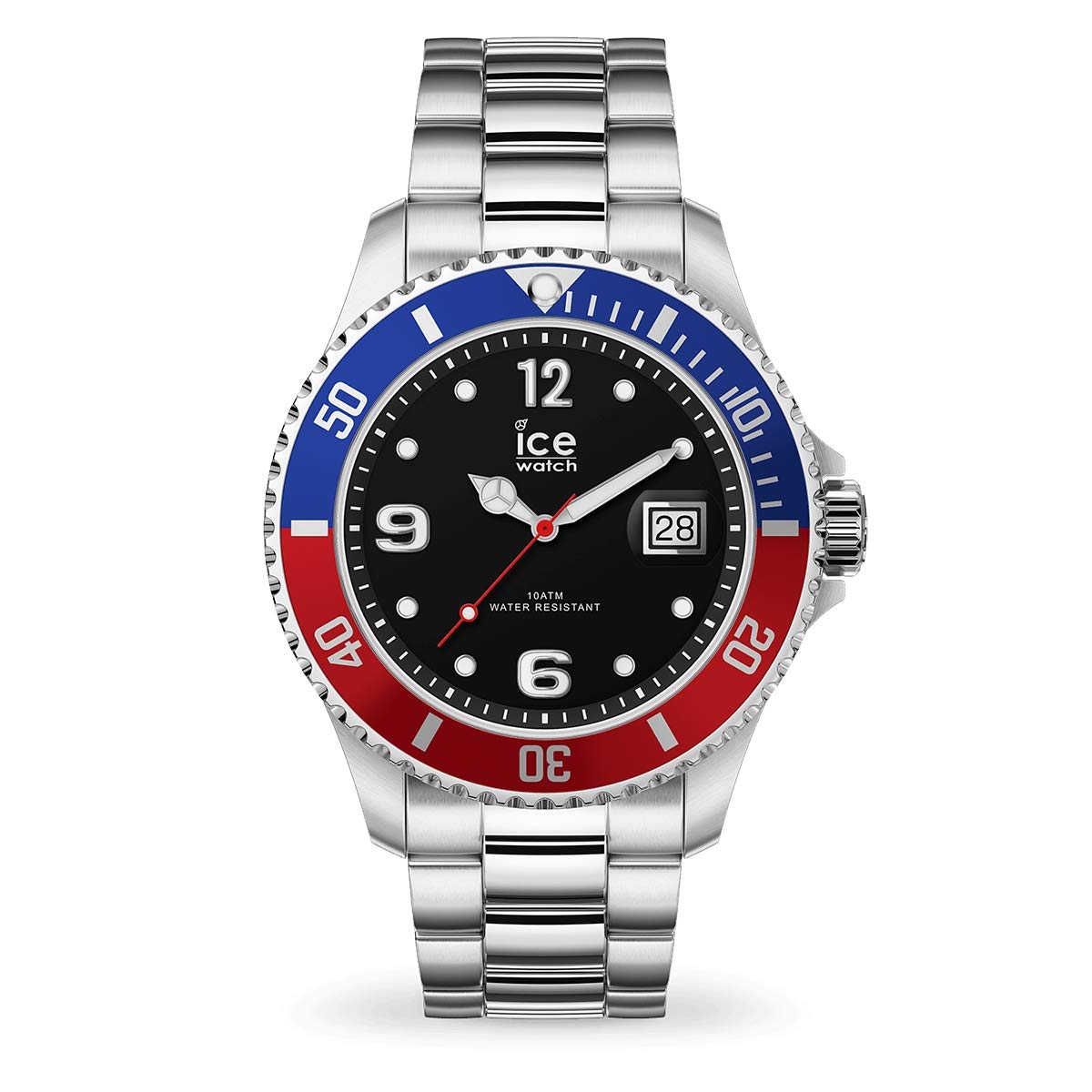 

Часы Ice Watch Steel Black Red Blue Pepsi Silver Stainless Steel Large [Ice-watch] Мужские/ICE [Авторизованный дилер]