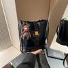 Popular Handbag Bag Women's New Trendy Retro Bucket Bag Niche Versatile Shoulder Messenger Bag