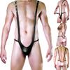 Plus Size Underwear Pouch Stockings T-Back U Convex Underpants