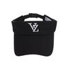 VARZAR 3D Monogram Logo Overfit Sun Cap Black