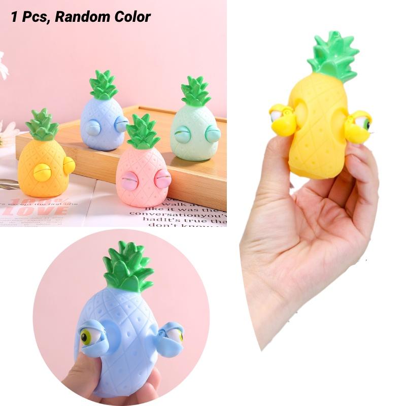 New Squeeze Pop Eye Pineapple Stress Relief Toy In Realistic Fruit Shape Fun And Playful Figurine For All Ages In Zhejiang China)