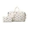 Strawberry Travel Carryall Large Capacity Wet And Dry Separation Duffel Bag Crossbody Gym Bag with Shoes Compartment for Fitness Weekender