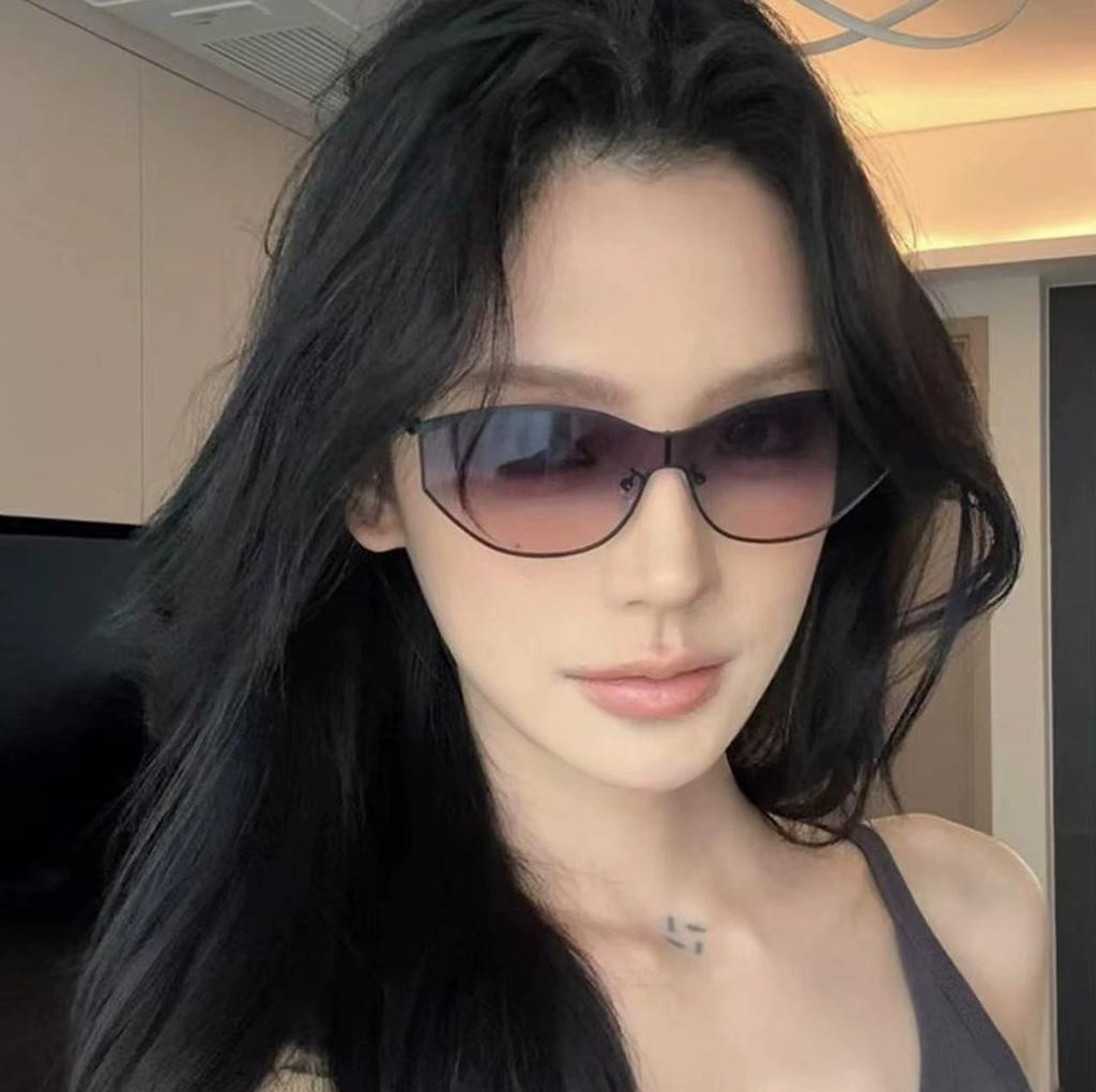 Y2K Future Technology Cat Eye Sunglasses  New Sunglasses Fashion Women's Sunglasses