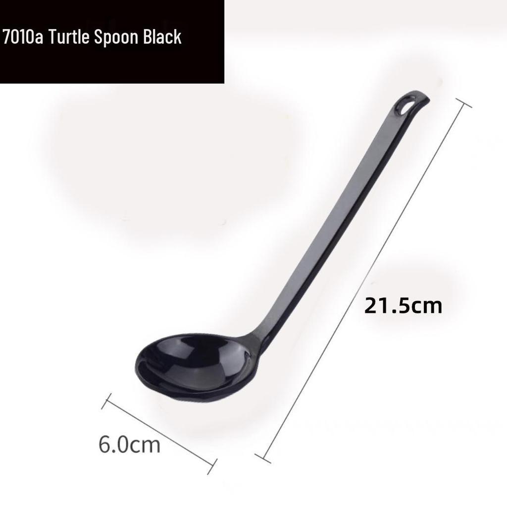 Imitation Porcelain Melamine Chinese-Style Drop-Resistant White Spoons for Hotel and Restaurant Use, Seasoning & Soup Serving