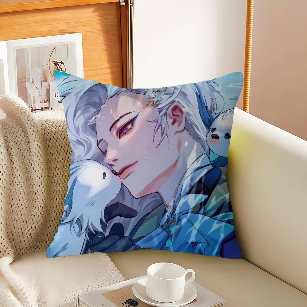 

Наволочка Нёвиллет Персонаж Подарок Наволочка Декор Спальни Дома Дивана Стула Сиденья Чехол для Подушки 16x16Inch