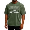 Men's Popular T-shirt Printed Round Neck Short Sleeve T-shirt