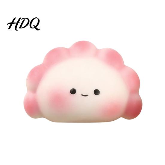Dumpling Stress Toy Pinching Toy, Relief Soft Elastic Fidget Pressure Release Portable Mini Ball, for Anxiety And Irritability Odorless Glue
