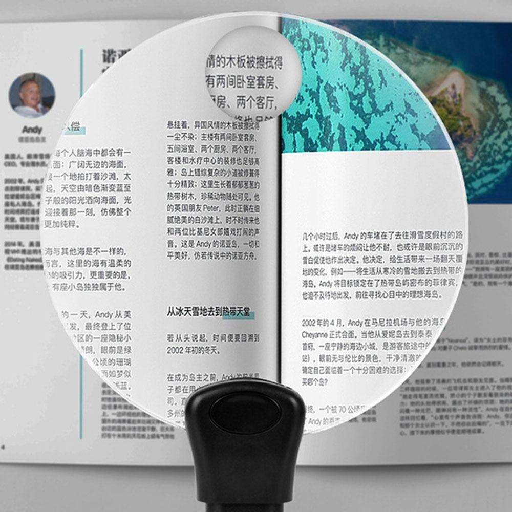 Large 3X/10X Magnifying Glass Reading Adjustable Magnifier Hands Free Magnifier  Detailed Working