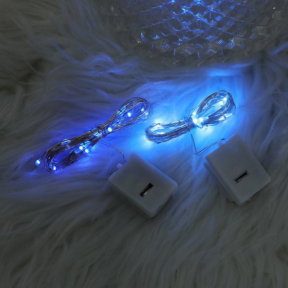 Rose Flower LED String Lights - Mini Decorative Copper Wire Lights for Christmas & Festive Glow.