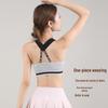 Spring & Summer Women's High-Impact Shockproof Yoga Sports Bra with Beautiful Back Design