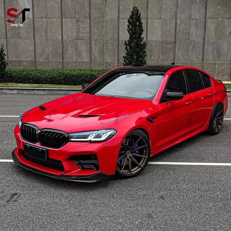 BMW M5 F90 CLC Carbon Fiber MP Style Front Lip Splitter Chin Diffuser