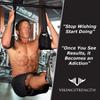 Vikingstrength Ab Strap, Abdominal Training Equipment, Hanging Leg Raises, V-Strength Training App