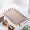 6pcs Heat-resistant Dining Table Mat Waterproof Bowl Pad Washable Party Placemat  Banquet