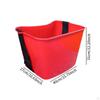 Fruit Picking Basket Organizer Holder Lightweight with Shoulder Straps Picker Bucket for Harvesting