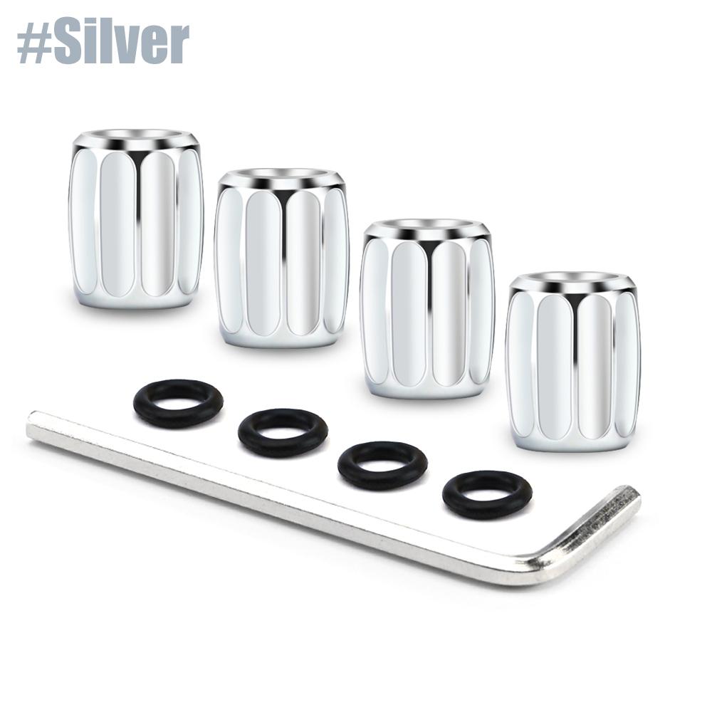 DSYCAR 1Set Anti-theft Sport Tire Valve Dust Caps Dustproof Tire Cap Valve Stem Caps for Cars Bike Moto New Stem Caps1