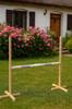 Przeszkoda Skokowa Do Hobby Horse 160Cm, H-120 Cm, Belka Jasny Fiolet