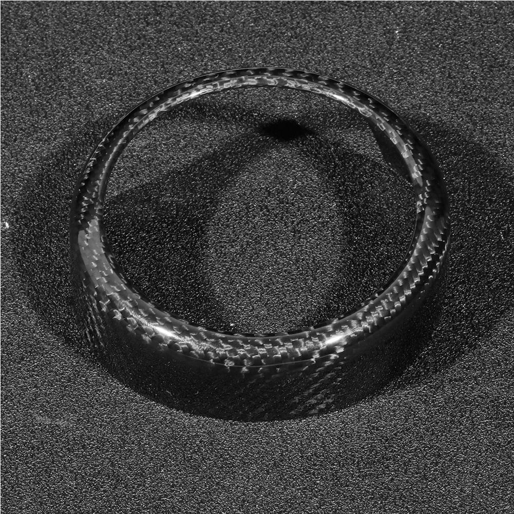 Carbon Fiber Front Grill Badge Sign Surround Bracket Trim Fit for Alfa Romeo Giulia 17 19