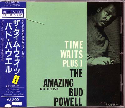 CD BUD POWELL - Time Waits Plus 1 CP329510 Blue Note 1987 Japan Jazz Used