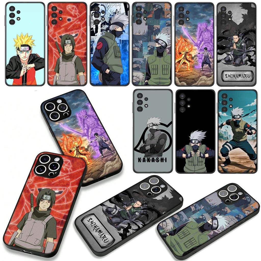 Nara Shikamaru Narutos Kakashi Sasuke Cover Phone Case for Apple iPhone 16 15 14 Plus 13 12 Mini 17 Pro Max + 16E Air 16+ ProMax