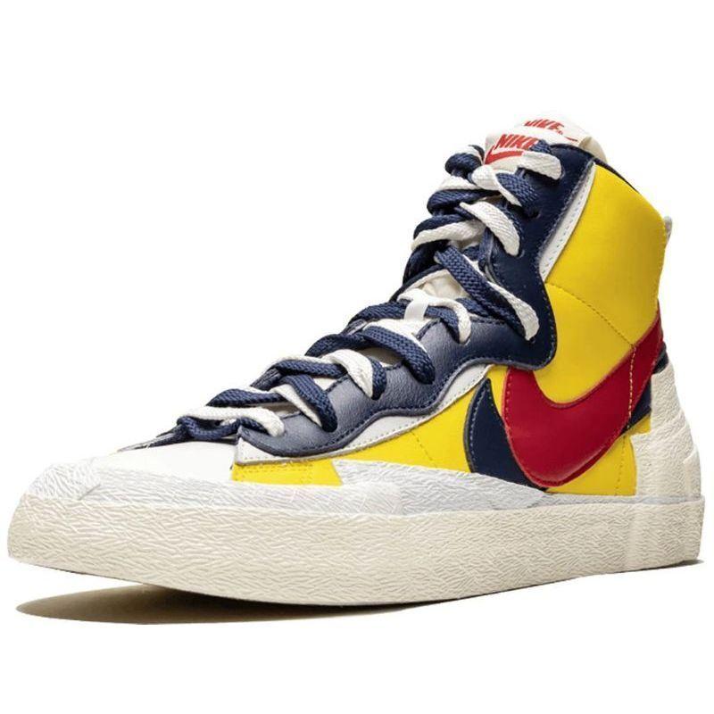 BV0072-700 Sacai Nike Blazer Mid Varsity Maize Varsity Red (Men's)