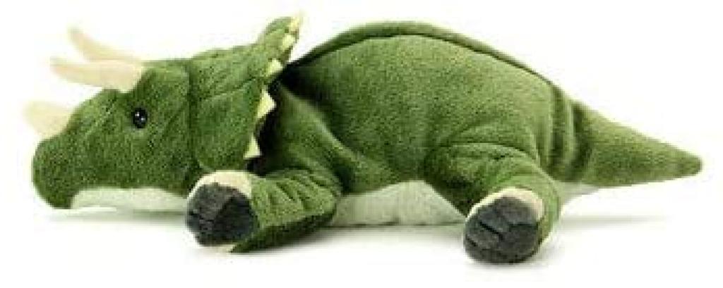 Calorata Triceratops Plush Toy Realistic Dinosaur Toy Doll Gift Present Birthday Christmas Present (Nestling Series/Soft Touch) (Twice Tested) /