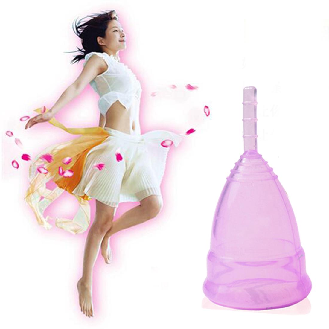 

Менструальная чаша для женской гигиены L фиолетовый