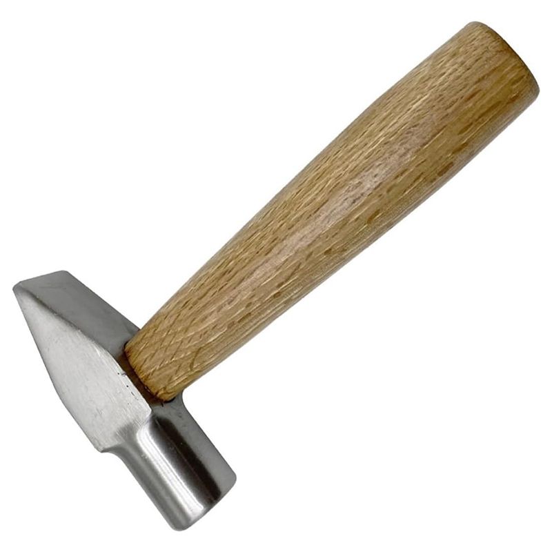 AAAF Professional Jewelry Making Supplies Hammer With Flat Face Portable Accessory For Silversmiths And Craftsmen Use