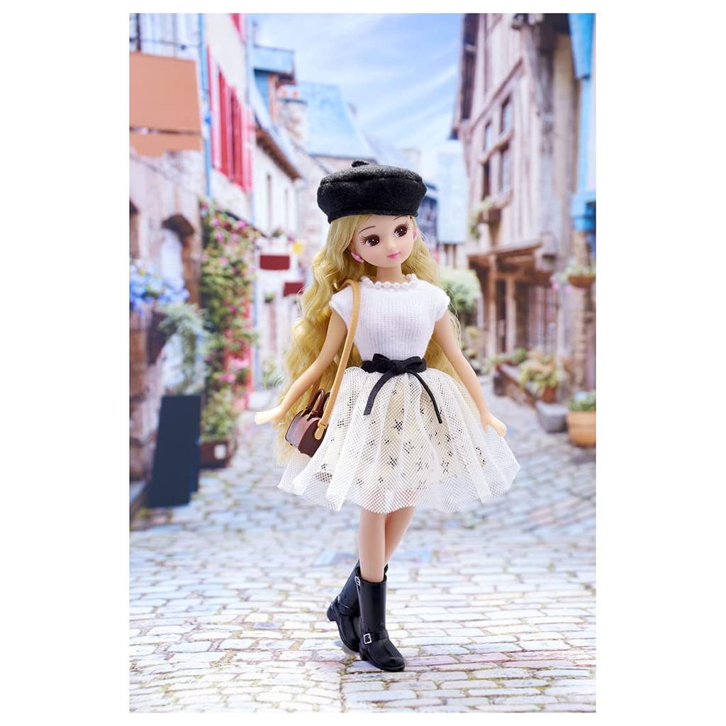 TAKARA TOMY Puppe aus Lammfell, Puppenspielhaus, Spielzeug, ab 3 Jahren, erfüllt die Spielzeug-Sicherheitsstandards, ST-Mark-Zertifizierung, Licca, TAKARA TOMY „Licca-chan LD-17“