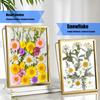 205Pcs Pressed Dried Flower For Resin Natural Dry Flower Leaf with Tweezers Sticker for Art Craft Candle Jewelry Making