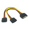 Cable Power Splitter Cable SATA Power Cable SATA Adapter Cable HDD Splitter Hard Disk Power