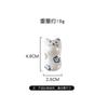Hand-Painted Ceramic Chopstick Holder Pen Holder Cartoon Cat Japanese Ceramic Small Ornament Chopstick Holder Chopstick Holder Pillow