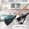 [Hiino] Kitchen Tool Set 12-Piece, Heat-Resistant Silicone, Wooden Handles, Non-Scratch, Spatula, Ladle, Tongs, Whisk, Turner, Brush, Gray