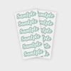 2 Sheets 12Pcs Custom Name Stickers For Kids And Adults Personalized Labels Ideal For School Bottles And Giftseasy To Apply