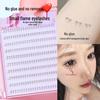 Self-Adhesive Natural Fishtail False Eyelashes - Beginner-Friendly, No Glue Needed, Wide Band