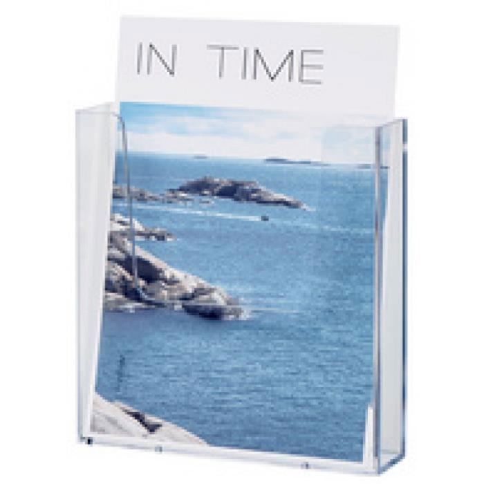 HELIT Papeterie - Fournitures Helit Porte-brochures mural "the help wall", A5, transparent 189262