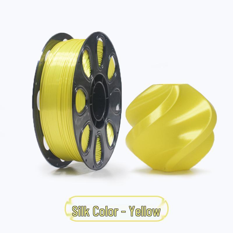 Filamento PLA Seda para Impressora 3D: Macaron Degradê Multicor, Alta Velocidade, 1KG/1.75mm, Personalizável