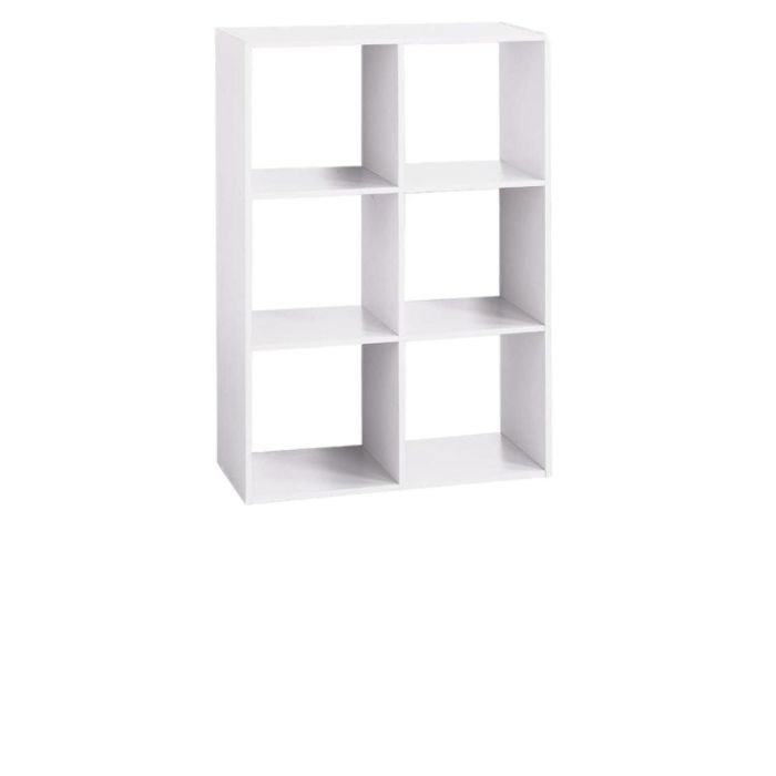 Mix Atmosphera 6-compartment Shelf - White