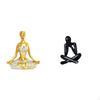 Women Resin Sculpture Abstract Figure Statue Multifunctional Decorative Collectible Tabletop