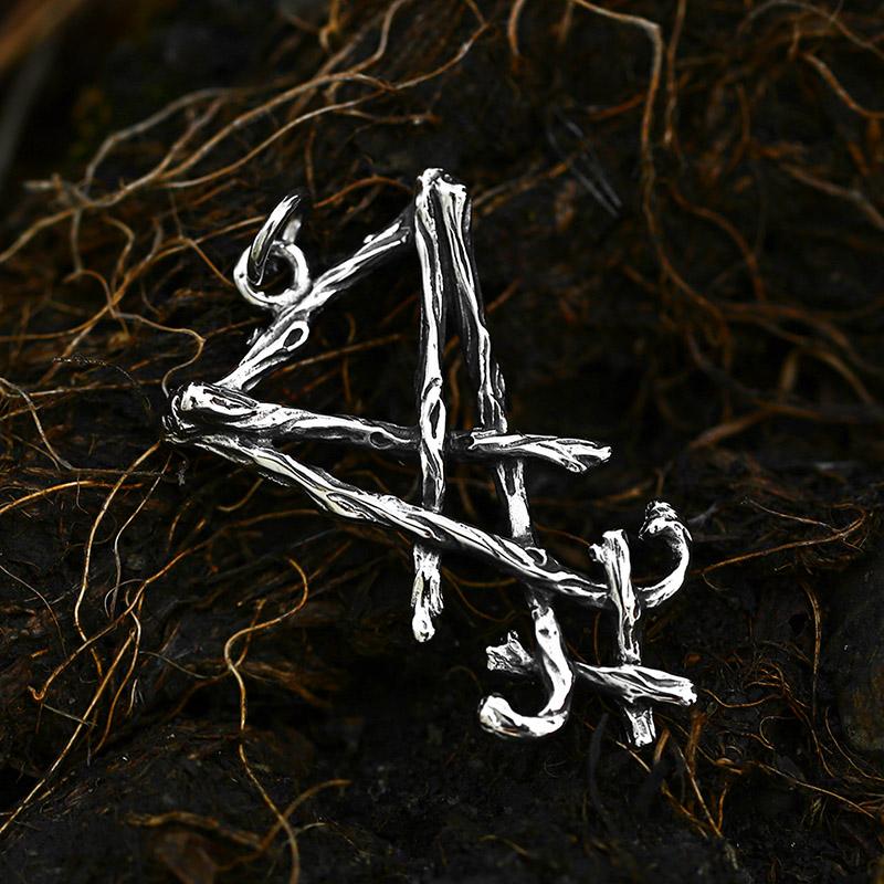 

Beier New Style Stainless Steel Star of David Pendant Five Pointed Star Necklace For Men Vintage Jewelry Wholesale Dropshipping