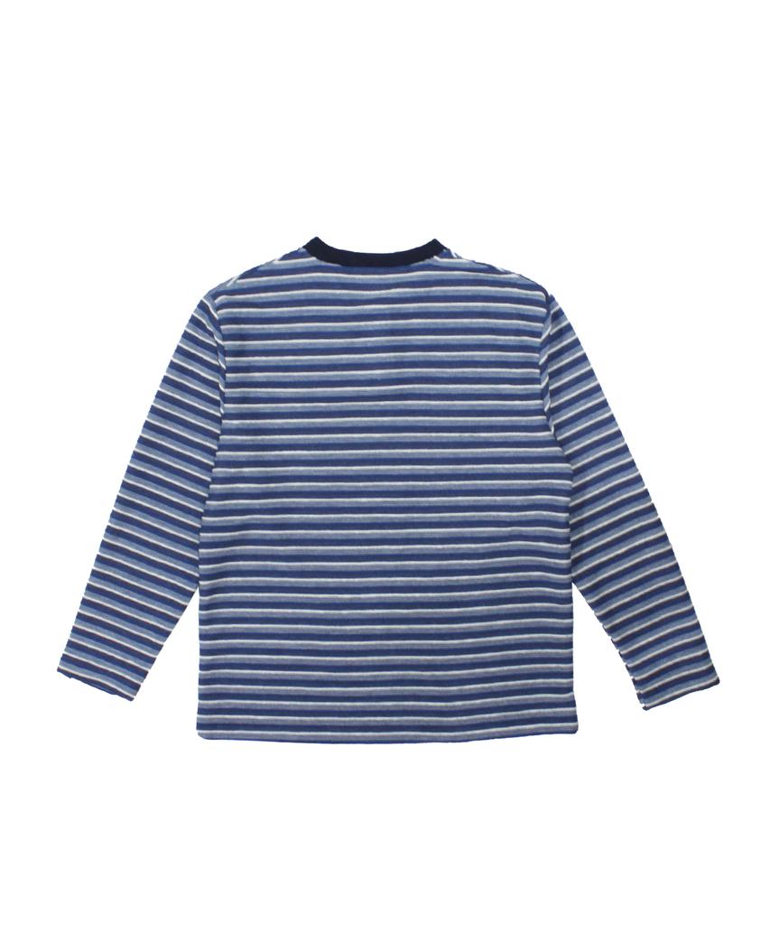 AZENDER Henry Boucle Stripe Navy
