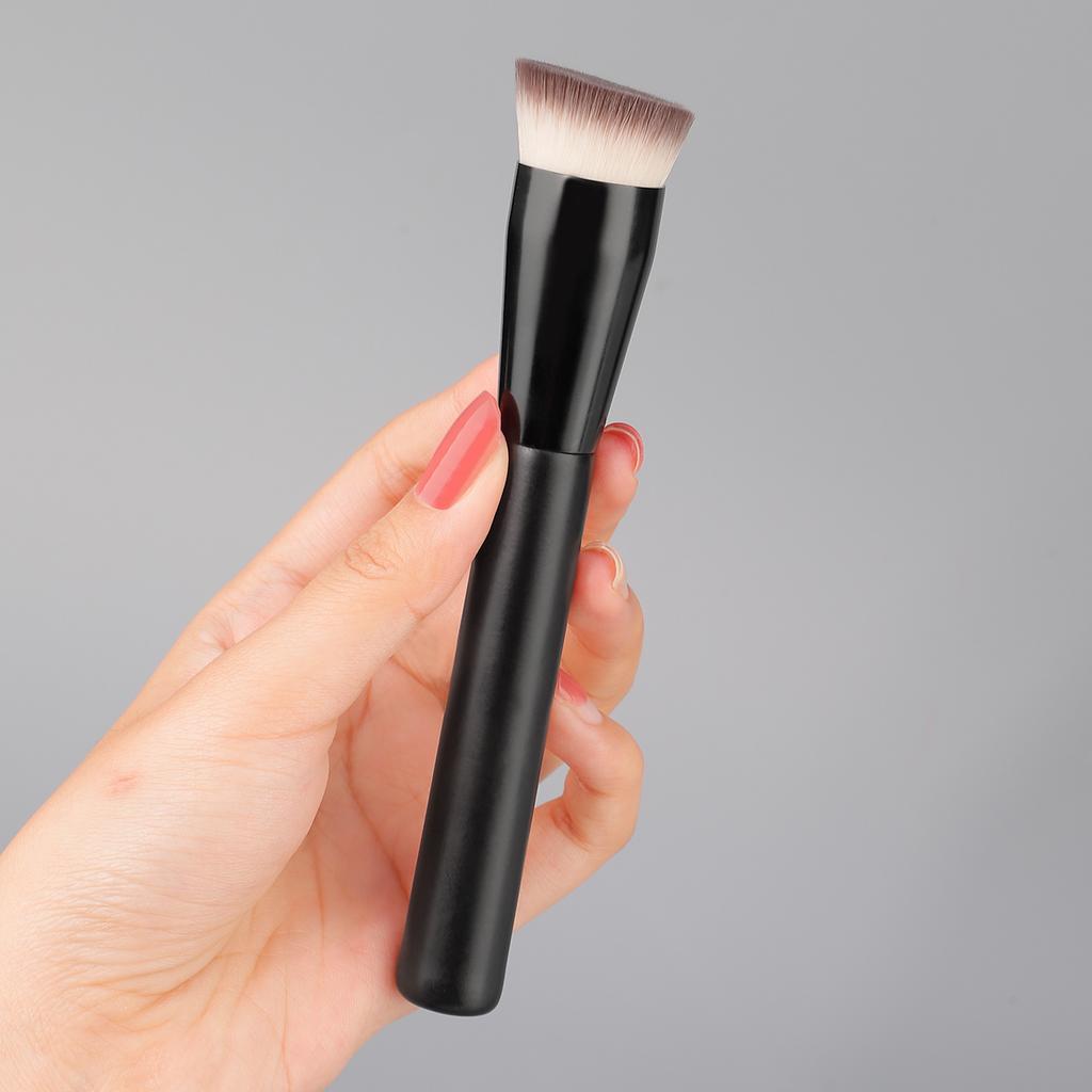 Makeup Brushes Foundation Concealer Angled Seamless Cover Synthetic Dark Circle Liquid Cream Cosmetics Contour Brush Beauty Tool
