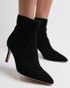 Women's Ankle Boots Melanda 50253 36 Black Suede