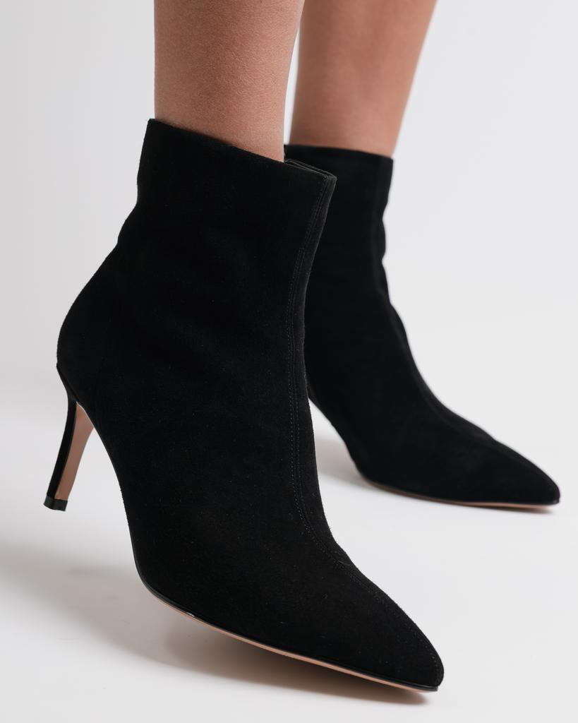 Women's Ankle Boots Melanda 50253 36 Black Suede