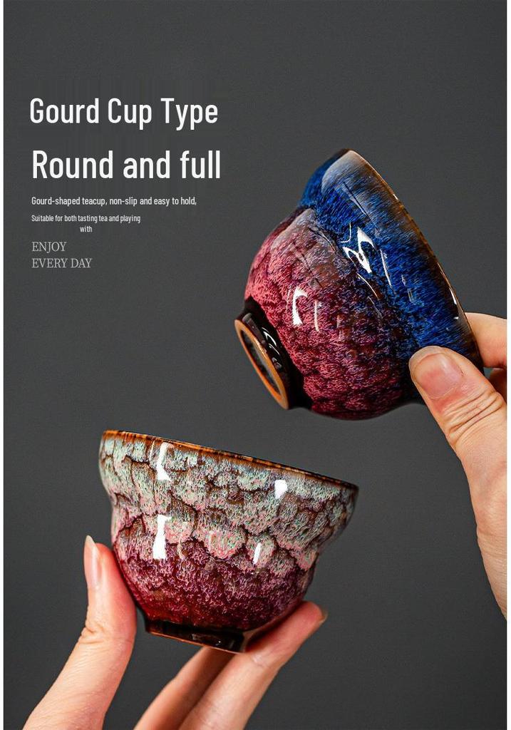 Ceramic Tea Tasting Cup Gift Set - Ideal for Festivals, Souvenirs, and Business Gifts