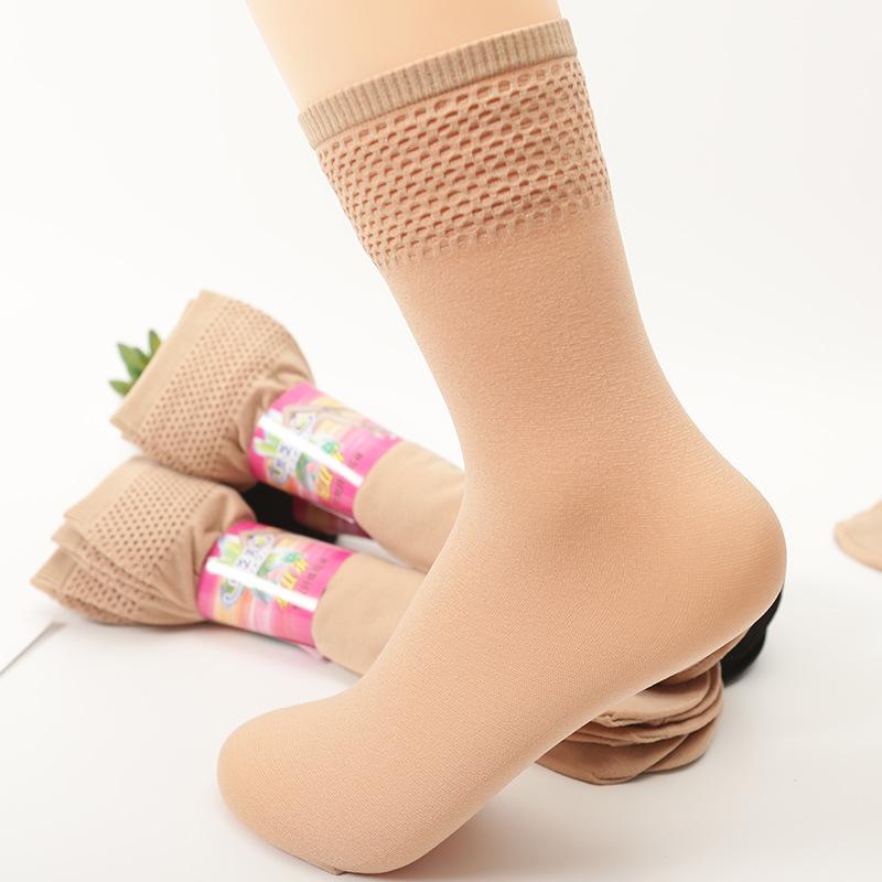 

10 Pairs of Women s Spring and Summer Thick and Long Pineapple Border Hook Silk Loose Socks 10 Pairs