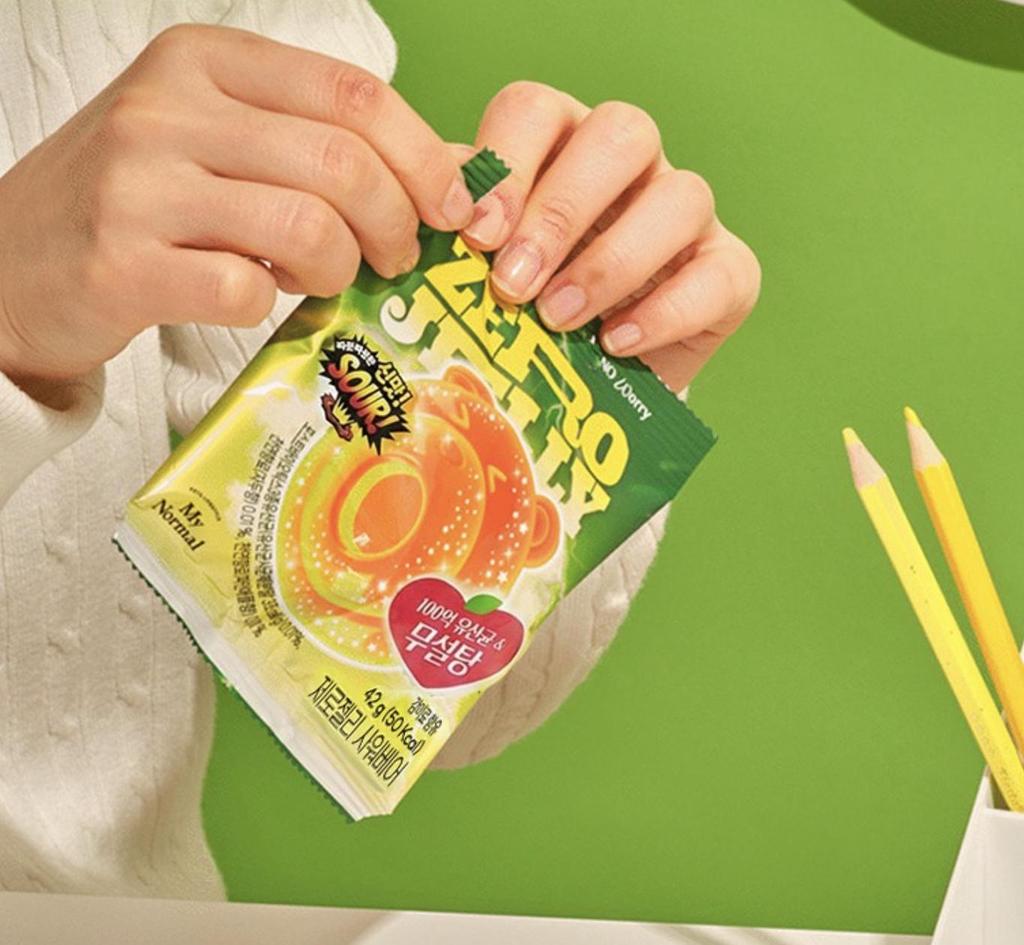 My Normal Zero Jelly Sour Bear Low Calorie Gummy 38g x 8 Pack