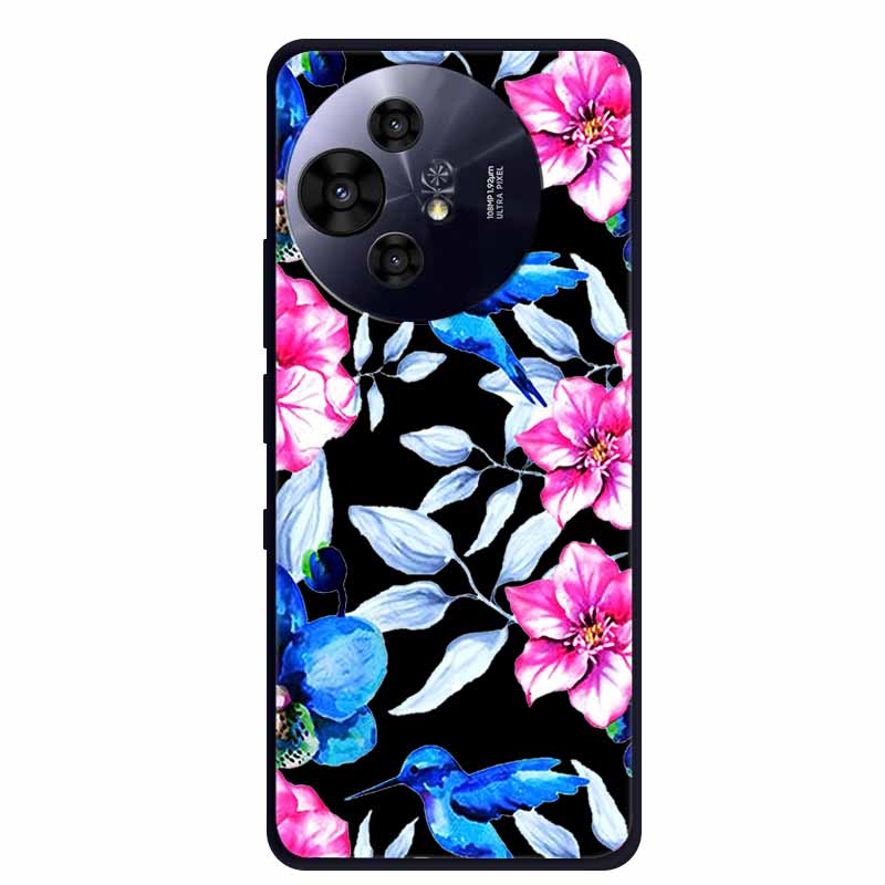 Coque For TCL 50 Pro NxtPaper 5G Case Shockproof Black Silicone Soft TPU Back Cover For TCL 50 Pro NxtPaper Phone Case Cartoon